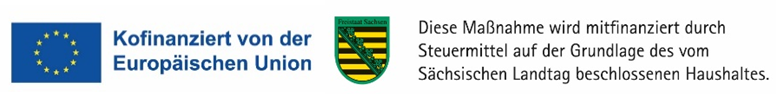 Kofinanziert Sachsenaktuelles Logo